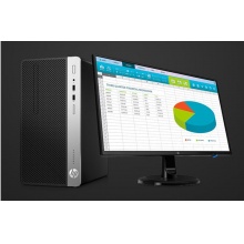 惠普（HP）480 G4 MT 台式计算机 台式电脑 (酷睿I5-7500/1TB/ 4G/无光驱/
