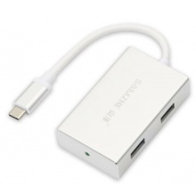 山泽USB3.1Type-C转USB3.0HUB
