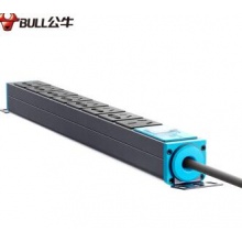 公牛PDU机柜插座GNE-108D 16A大功率八位总控全长1.8米